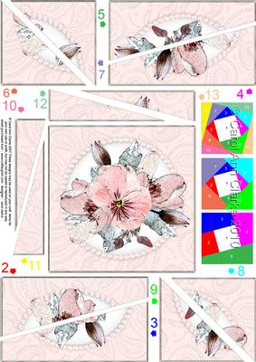 Posy and Pearls Quick Card Twisted Spiral Side Stacker