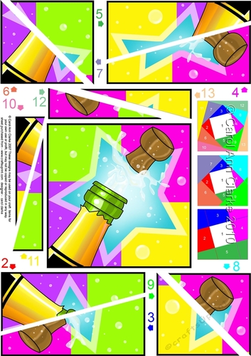 Lets Celebrate Twisted Spiral Side Stacker