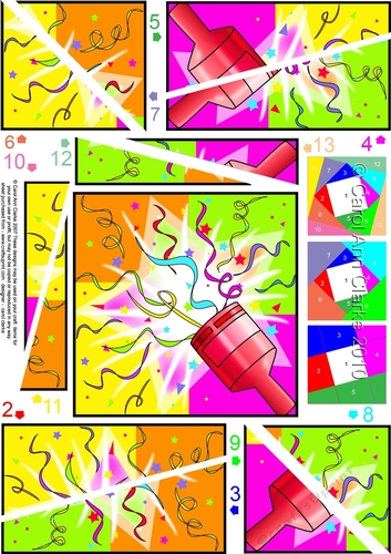 Lets Celebrate Twisted Spiral Side Stacker