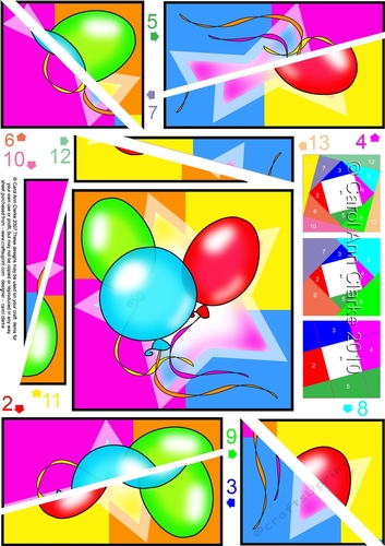 Lets Celebrate Twisted Spiral Side Stacker