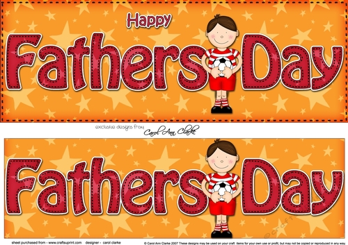 Large DL HAPPY FATHERS DAY 3D decoupage