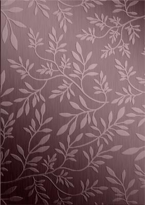 Elegant Metallic Words Matching Backing Paper