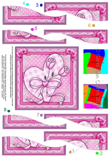 Lovin Heart Wavy Spiral Side Stacker