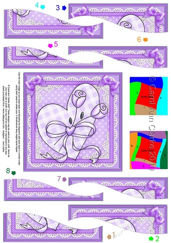 Lovin Heart Wavy Spiral Side Stacker