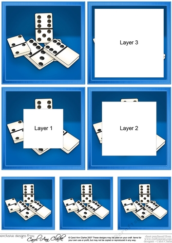 Dominoes Tunnel Topper