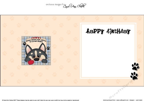 Square landscape insert - Dogs Leave Paw Prints - Husky Dog Chase