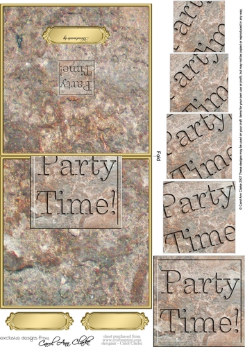 Party Time! Set in Stone No-Hole Over the Edge & Spiral Pyramid