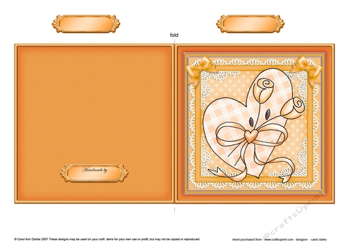 Lovin Heart Quick Cut and Fold Card 