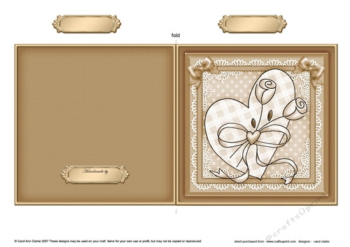 Lovin Heart Quick Cut and Fold Card 