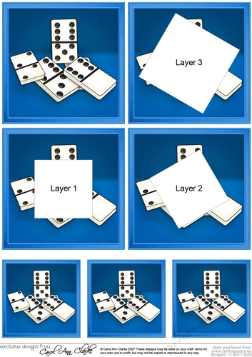 Dominoes Twisted Tunnel Topper