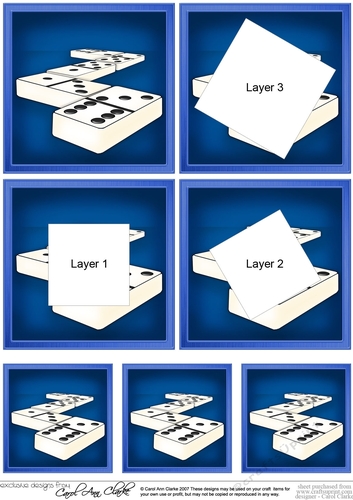 Dominoes Twisted Tunnel Topper