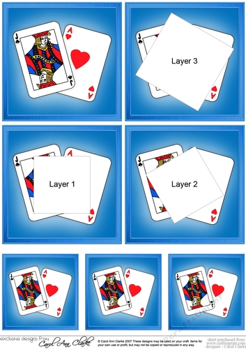 Playing Cards Twisted Tunnel Topper