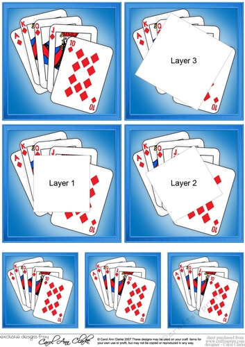 Playing Cards Twisted Tunnel Topper