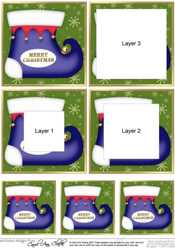 Christmas Stocking Tunnel Topper