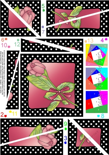 Single Rose Twisted Spiral Side Stacker