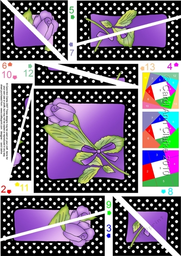 Single Rose Twisted Spiral Side Stacker