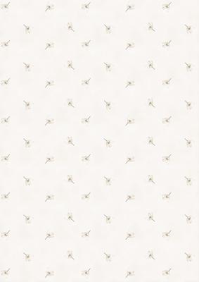Spring Flowers and Lace Matching Vellum