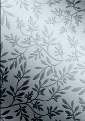 Elegant Metallic Words Matching Backing Paper
