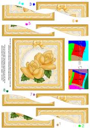 Just Roses Quick Card with Wavy Spiral Side Stacker