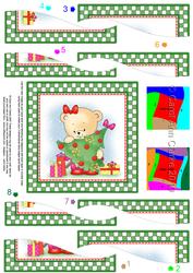 Rosie's Christmas Tree Quick Card Wavy Spiral Side Stacker