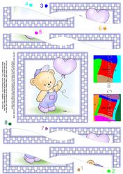Robert's Balloons Quick Card with Wavy Spiral Side Stacker