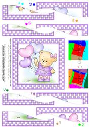 Rosie's Balloons Quick Card with Wavy Spiral Side Stacker