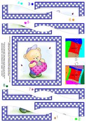 Robert's Heart Quick Card with Wavy Spiral Side Stacker
