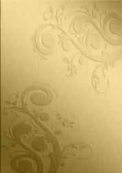 Roses and Metallic Lace Matching Backing Paper