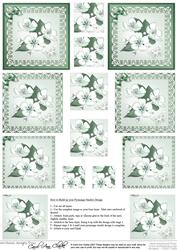 Apple Blossom Pyramage Sheet