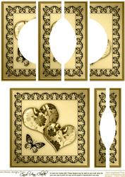 Elegant Romance Circular Side Stacker