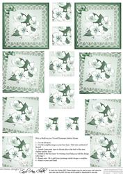 Apple Blossom Twisted Pyramage Sheet
