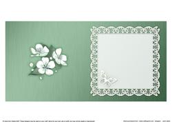 Apple Blossom Matching Insert Square Portrait