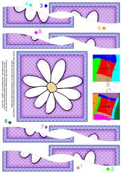 Daisy Quick Card with Wavy Spiral Side Stacker