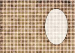 Men's Grunge Grid A5 Card Front or Insert