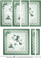 Apple Blossom Quick Card with Side Stacker Topper