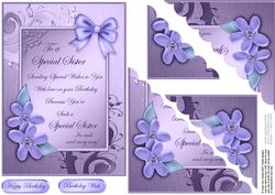Metallic Special Sister Quick Card Corner Side Stacker