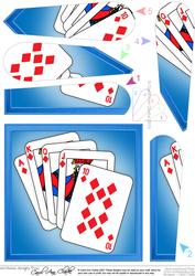 Cards Quick Card with Fan Pyramage Topper