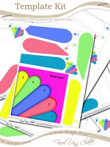 Fan Pyramage Template Kit