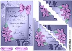Metallic Gran Quick Card Corner Side Stacker