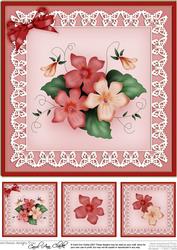 Pretty Viola 8 x 8 Quick Card Topper