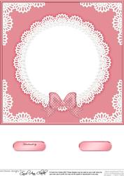 8 x 8 Pearls and Lace Card Fronts
