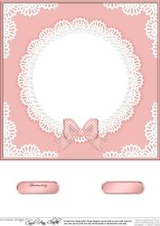 8 x 8 Pearls and Lace Card Fronts