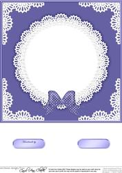 8 x 8 Pearls and Lace Card Fronts