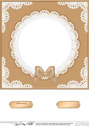 8 x 8 Pearls and Lace Card Fronts