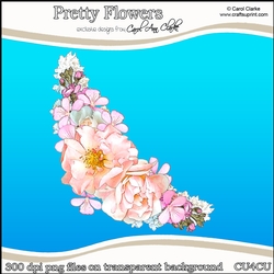 Pretty Flowers - CU4CU Digital Clip Art Set