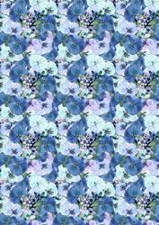 Spring Flowers and Lace Matching Backing Paper