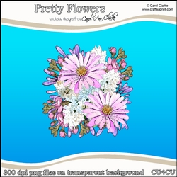 Pretty Flowers - CU4CU Digital Clip Art Set