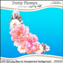 Pretty Flowers - CU4CU Digital Clip Art Set