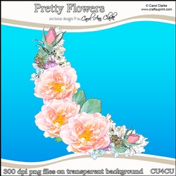 Pretty Flowers - CU4CU Digital Clip Art Set