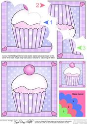 Sweet Treats Quick Card with Shell Edged Corner Side Stacker